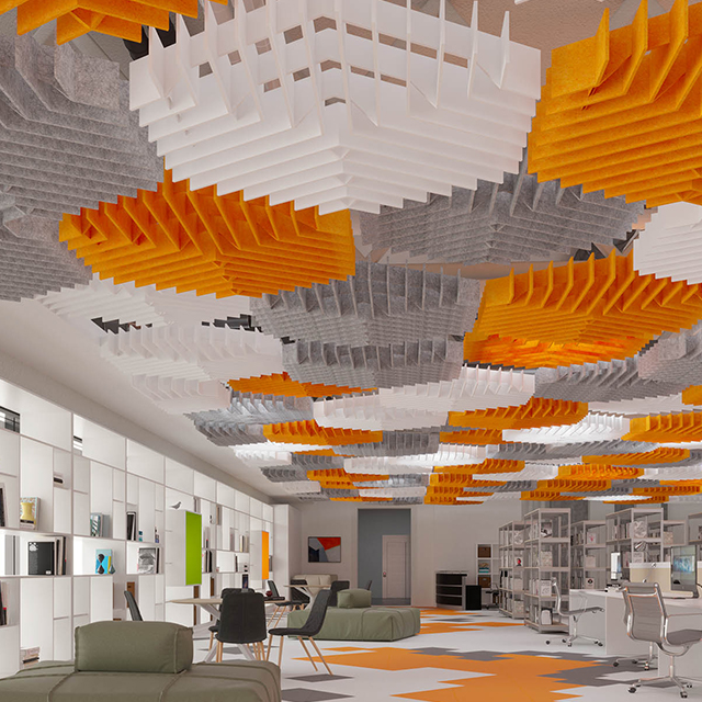 Módulos de techo acústico Crear