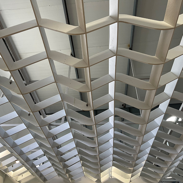 Techo Acústico Ondulado