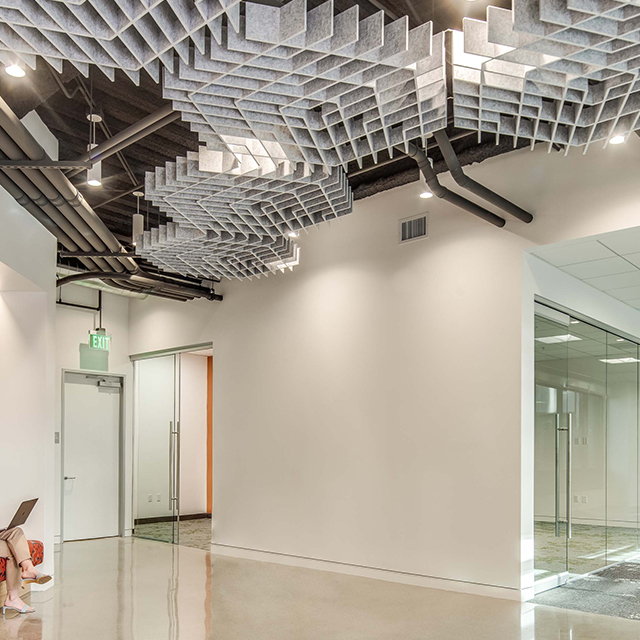 Módulos de techo acústico Crear